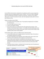 Công tác Level of effort (Công tác chung) trong Primavera P6