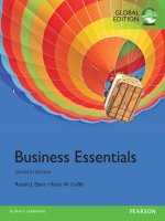 Business essentials 7th global edition by ebert