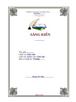 Một số biện pháp rèn luyện giúp học sinh lớp 1 viết đúng chính tả