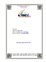 Một số biện pháp nâng cao hoạt động đọc trong thư viện trường THCS