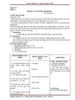 Giáo án môn ngữ văn lớp 9 