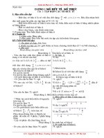 Giáo án toán lớp 7 học kì 1 năm học 2018 2019 