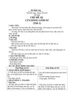 GIÁO ÁN MỸ THUẬT LỚP 3 TUẦN 24