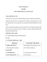 Giáo án Tiếng Việt 4 tuần 8 bài: Tập đọc  Đôi giày ba ta màu xanh