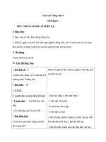 Giáo án Tiếng Việt 4 tuần 8 bài: Tập đọc  Nếu chúng mình có phép lạ