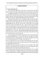 Sáng kiến kinh nghiệm một số biện pháp chỉ đạo chuyên môn nhằm nâng cao chất lượng học sinh giỏi ở trường THCS 