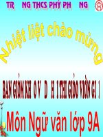 Bài giảng điện tử môn Ngữ văn lớp 9 Chiếc lược ngà