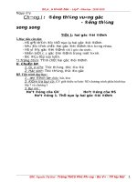 Giáo án toán hình lớp 7 học kì 1 năm học 2018 2019 