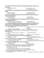 đề thi công nghệ lớp 10 HKII 20182019