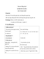 Giáo án Tiếng Việt 4 tuần 8 bài: Luyện từ và câu  Dấu ngoặc kép