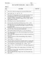 BÀI TẬP ĐỐI TƯỢNG HSG - lớp 4 - TUẦN 14