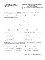 ĐỀ ôn TOÁN THPT QUỐC GIA năm 2019 (1)