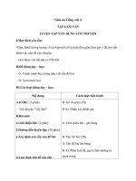 Giáo án Tiếng Việt 4 tuần 4 bài: Tập làm văn  Luyện tập xây dựng cốt truyện