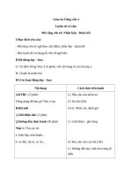 Giáo án Tiếng Việt 4 tuần 3 bài: Luyện từ và câu  Mở rộng vốn từ: Nhân hậu  Đoàn kết