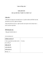 Giáo án Tiếng Việt 4 tuần 3 bài: Tập làm văn  Kể lại lời nói, ý nghĩa của nhân vật