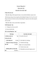 Giáo án Tiếng Việt 4 tuần 6 bài: Tập làm văn  Trả bài văn viết thư