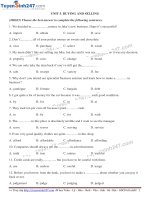 unit 5 buying and selling co loi giai chi tiet