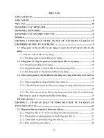 Hoàn thiện công tác quản lý tổng mức đầu tư các dự án đầu tư xây dựng công trình thủy lợi tại ban quản lý dự án đầu tư xây dựng các công trình nông nghiệp và phát triển nông thôn tỉnh cao bằng 