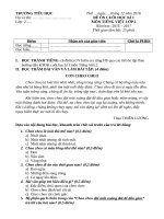 TV 2 đề ktra hk1 năm 2016 2017 