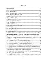 Nghiên cứu nâng cao chất lượng tu bổ, sửa chữa các công trình thủy lợi thuộc công ty trách nhiệm hữu hạn một thành biên thủy lợi liễn sơn tỉnh vĩnh phúc 