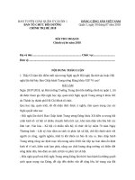 bai thu hoach chinh tri he