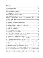 Giải pháp nâng cao công tác quản lý nhà nước về trật tự xây dựng trên địa bàn huyện thường tín, thành phố hà nội 