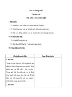 Giáo án Tiếng Việt 4 tuần 1 bài: Tập làm văn  Thế nào là kể chuyện?