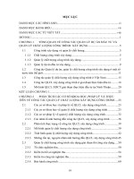 Nghiên cứu, đề xuất giải pháp tăng cường công tác quản lý chất lượng xây dựng công trình giai đoạn thực hiện đầu tư dự án đường đôi phía nam vào thành phố phan rang tháp chàm, tỉnh ninh thuận 