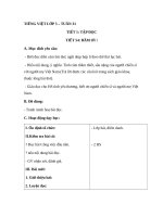 Giáo án Tiếng việt 5 tuần 31 bài: Tập đọc  Bầm ơi