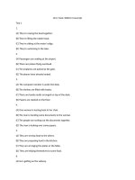 Jims toeic 1000 LC transcript bản word tiện copy paste google translate