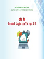 DAP AN SACH LUYEN TAP TIN HOC 3 4 5 (gui danh)