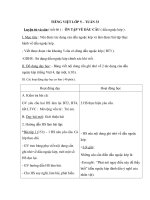 Giáo án Tiếng việt 5 tuần 33 bài: Ôn tập về dấu câu: Dấu ngoặc kép