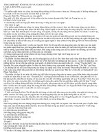 Tổng hợp một số đề nghị luận văn học và nghị luận xã hội có đáp án