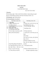 Giáo án Tiếng việt 5 tuần 30 bài: Tà áo dài Việt Nam