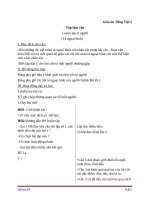 Giáo án Tiếng Việt 5 tuần 13 bài: Tập làm vănLuyện tập tả người (Tả ngoại hình)