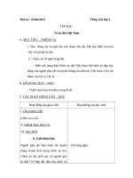 Giáo án Tiếng việt 5 tuần 30 bài: Tà áo dài Việt Nam