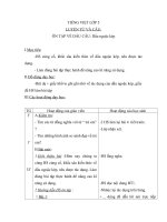 Giáo án Tiếng việt 5 tuần 33 bài: Ôn tập về dấu câu: Dấu ngoặc kép