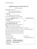 Giáo án Tiếng việt 5 tuần 32 bài: Ôn tập về dấu câu: Dấu hai chấm