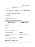 Giáo án Tiếng việt 5 tuần 32 bài Nhà vô địch