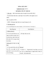 Giáo án Tiếng việt 5 tuần 33 bài: Mở rộng vốn từ trẻ em