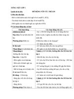 Giáo án Tiếng việt 5 tuần 33 bài: Mở rộng vốn từ trẻ em