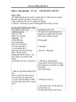 Giáo án Tiếng việt 5 tuần 29 bài: Lớp trưởng lớp tôi