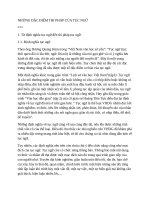 NHỮNG đặc điểm THI PHÁP CỦA TỤC NGỮ 