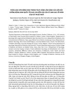 Phân loại cơn động kinh trong thực hành lâm sàng của liên hội chống động kinh quốc tế (ILAE)
