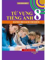 SÁCH từ VỰNG 8 THÍ điểm TẶNG