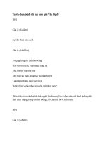 Tuyển chọn bộ đề thi học sinh giỏi văn lớp 9 