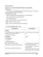 Giáo án Tiếng Việt 5 tuần 9 bài: Tập làm vănLuyện tập thuyết minh, tranh luận