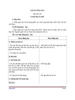 Giáo án Tiếng Việt 5 tuần 7 bài: Tập làm vănLuyện tập tả cảnh