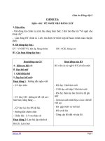 Giáo án Tiếng Việt 5 tuần 16 bài: Chính tảNghe,viết: Về ngôi nhà đang xây