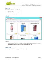 Bài 6 Trình bay với Jdbc template